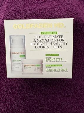 Goldfaden MD Bright Eyes & Doctor's Scrub Duo -